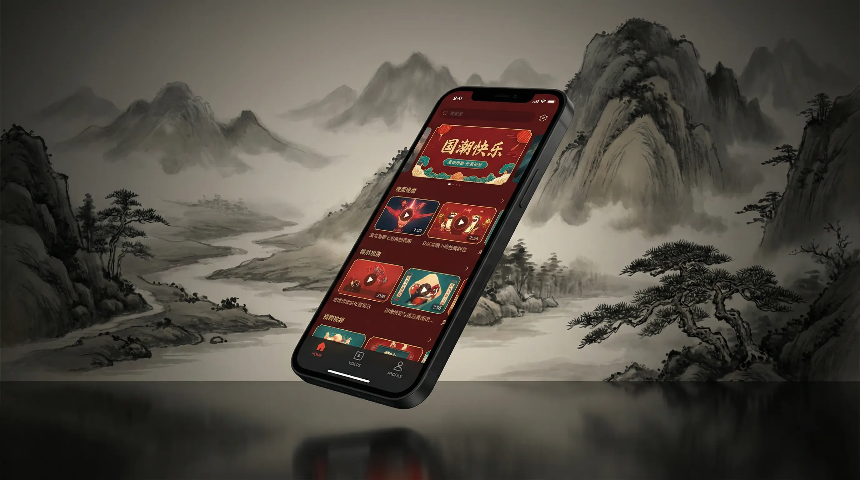 无节操摄影部第二集 移动端APP界面展示